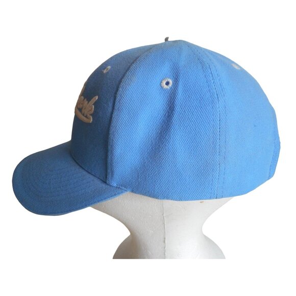New York Embroidered Adjustable Baseball Cap Baby Blue white one size fits - Picture 2 of 8
